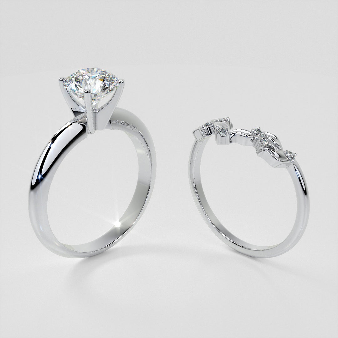 Winding Vine Lab Grown Diamond Band .05 CTW