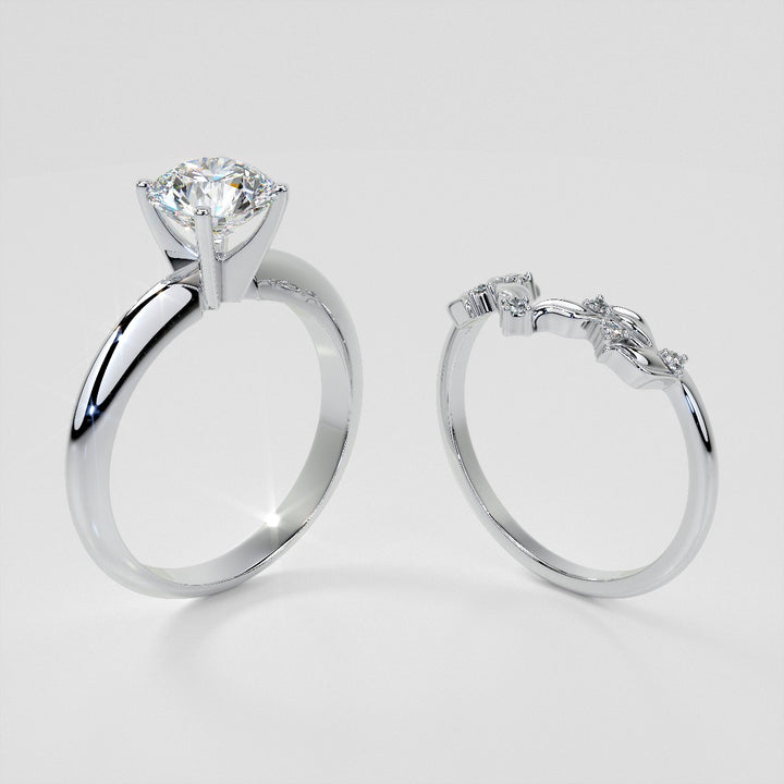 Winding Vine Lab Grown Diamond Band .05 CTW