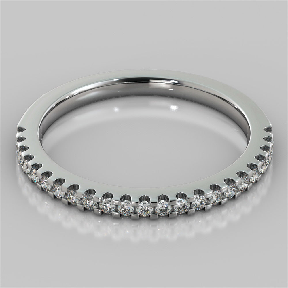 1.5Ct Cushion Cut Lab Grown Diamond Scalloped Halo Engagement Ring