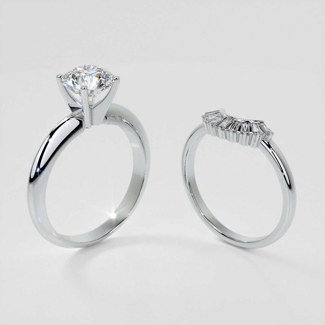 ¼ CTW Lab Grown Diamond Whimsical Arcadian Band