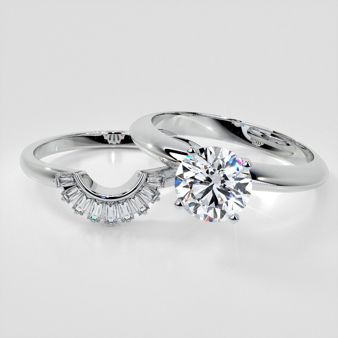 ¼ CTW Lab Grown Diamond Whimsical Arcadian Band