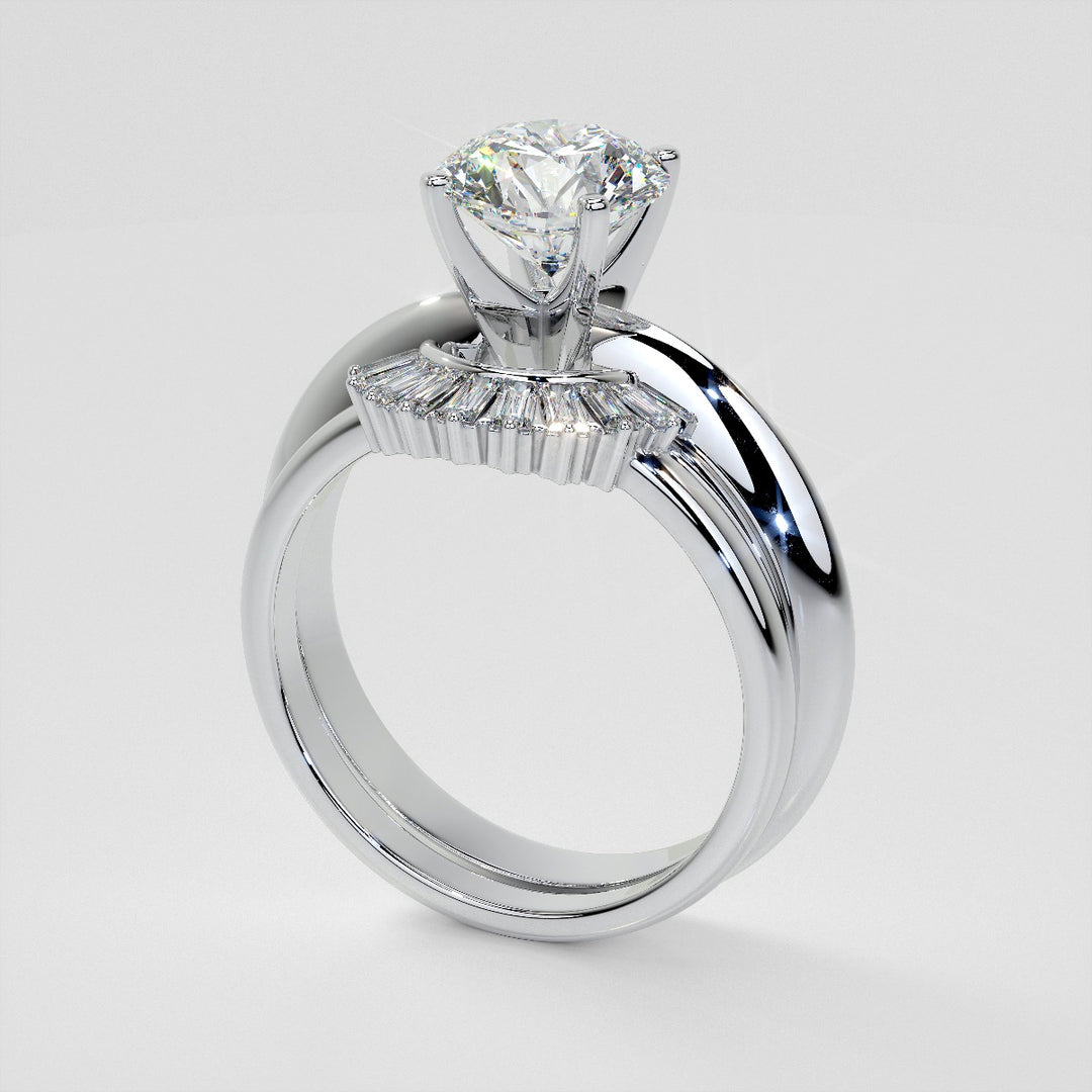 ¼ CTW Lab Grown Diamond Whimsical Arcadian Band