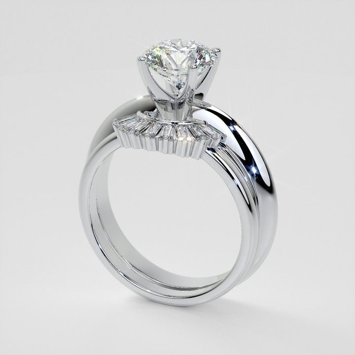 ¼ CTW Lab Grown Diamond Whimsical Arcadian Band