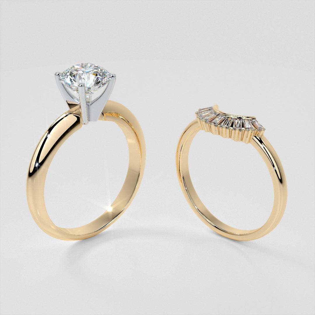 ¼ CTW Lab Grown Diamond Whimsical Arcadian Band