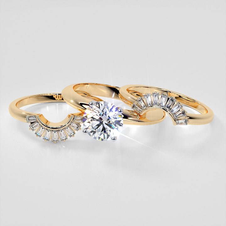 ¼ CTW Lab Grown Diamond Whimsical Arcadian Band