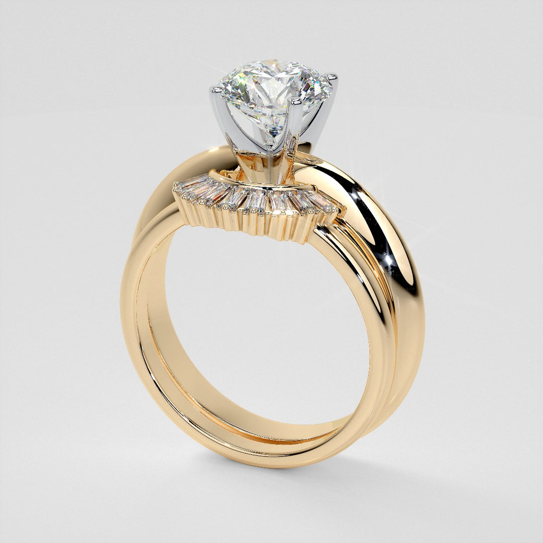 ¼ CTW Lab Grown Diamond Whimsical Arcadian Band