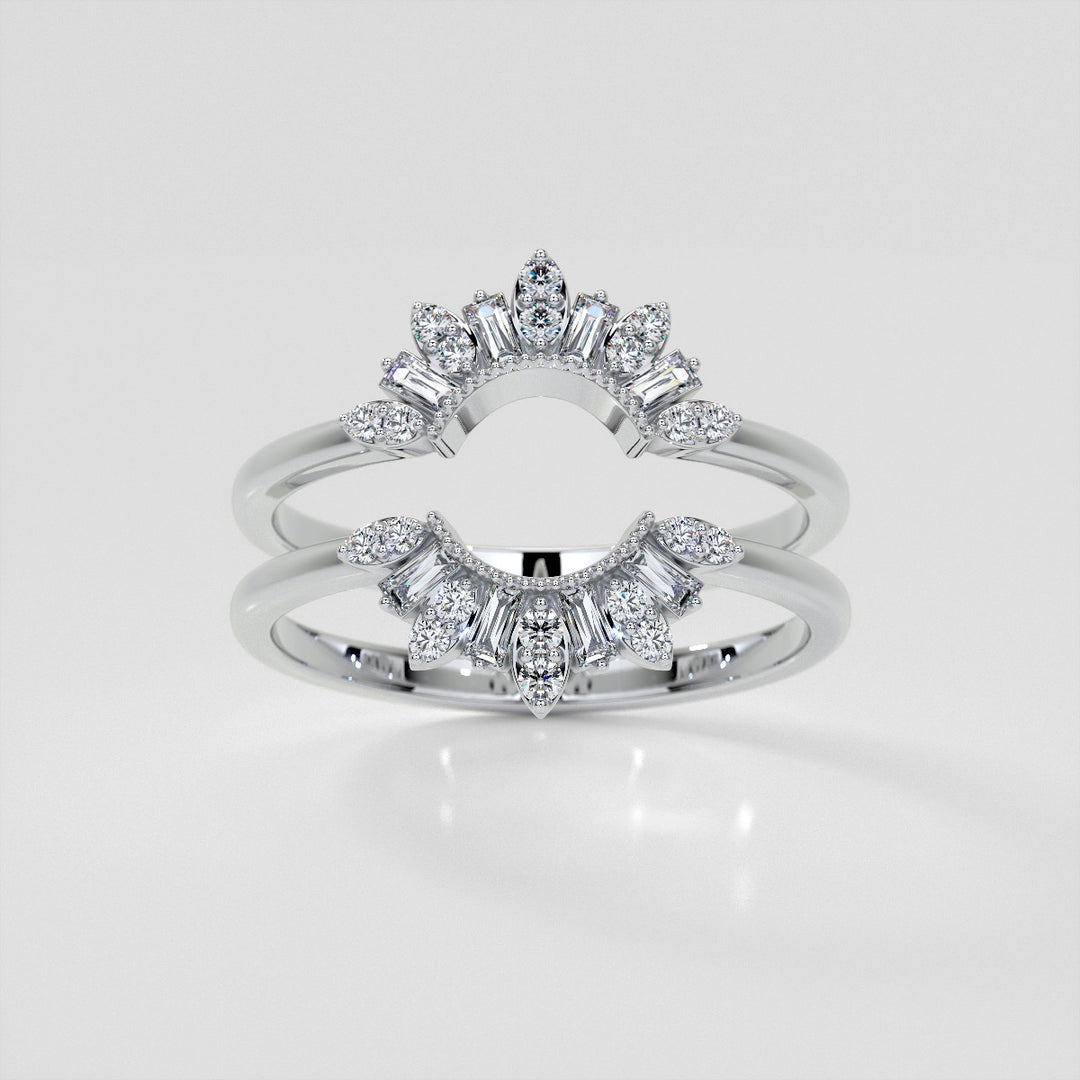 1/5 CTW Lab Grown Diamond Contour Band