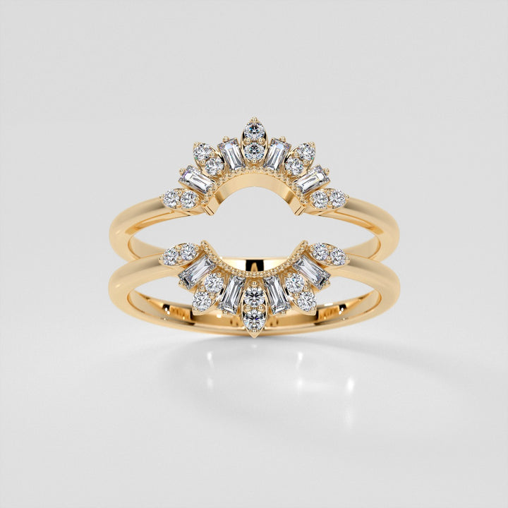 1/5 CTW Lab Grown Diamond Contour Band