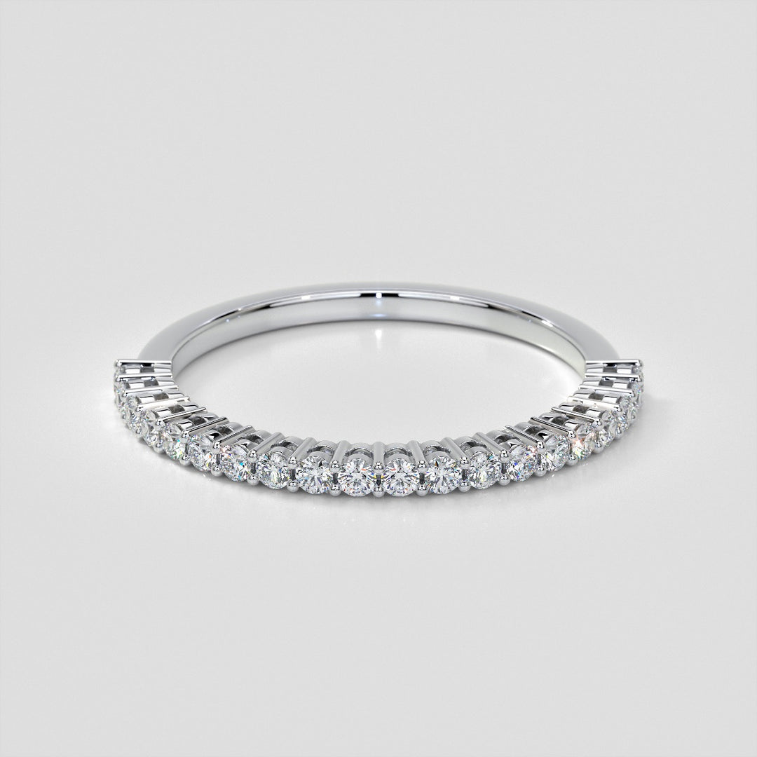 1/5 CTW Lab Grown Diamond Milgrain Whispers Band