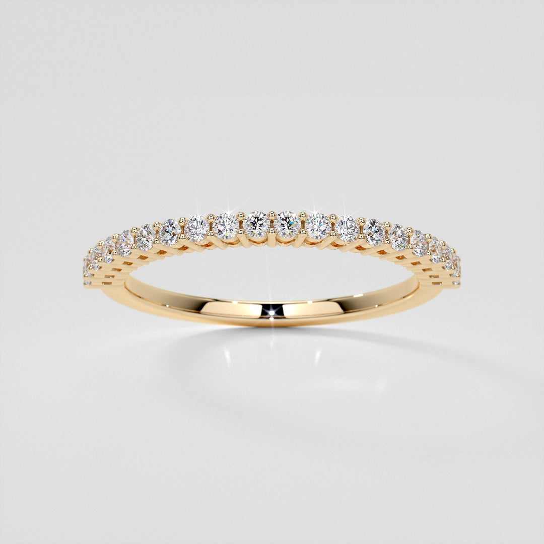 1/5 CTW Lab Grown Diamond Milgrain Whispers Band