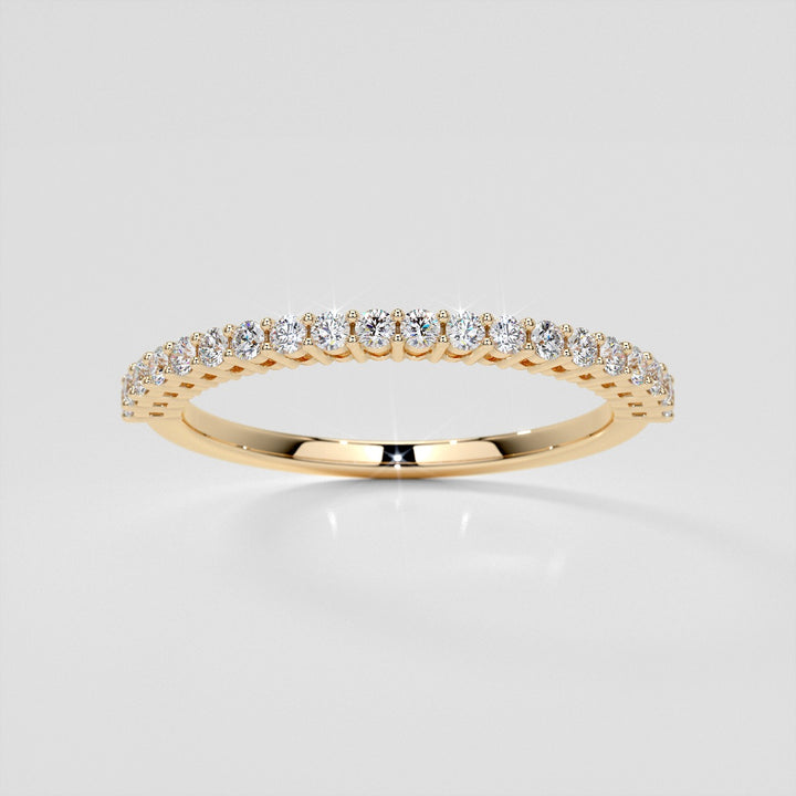 1/5 CTW Lab Grown Diamond Milgrain Whispers Band