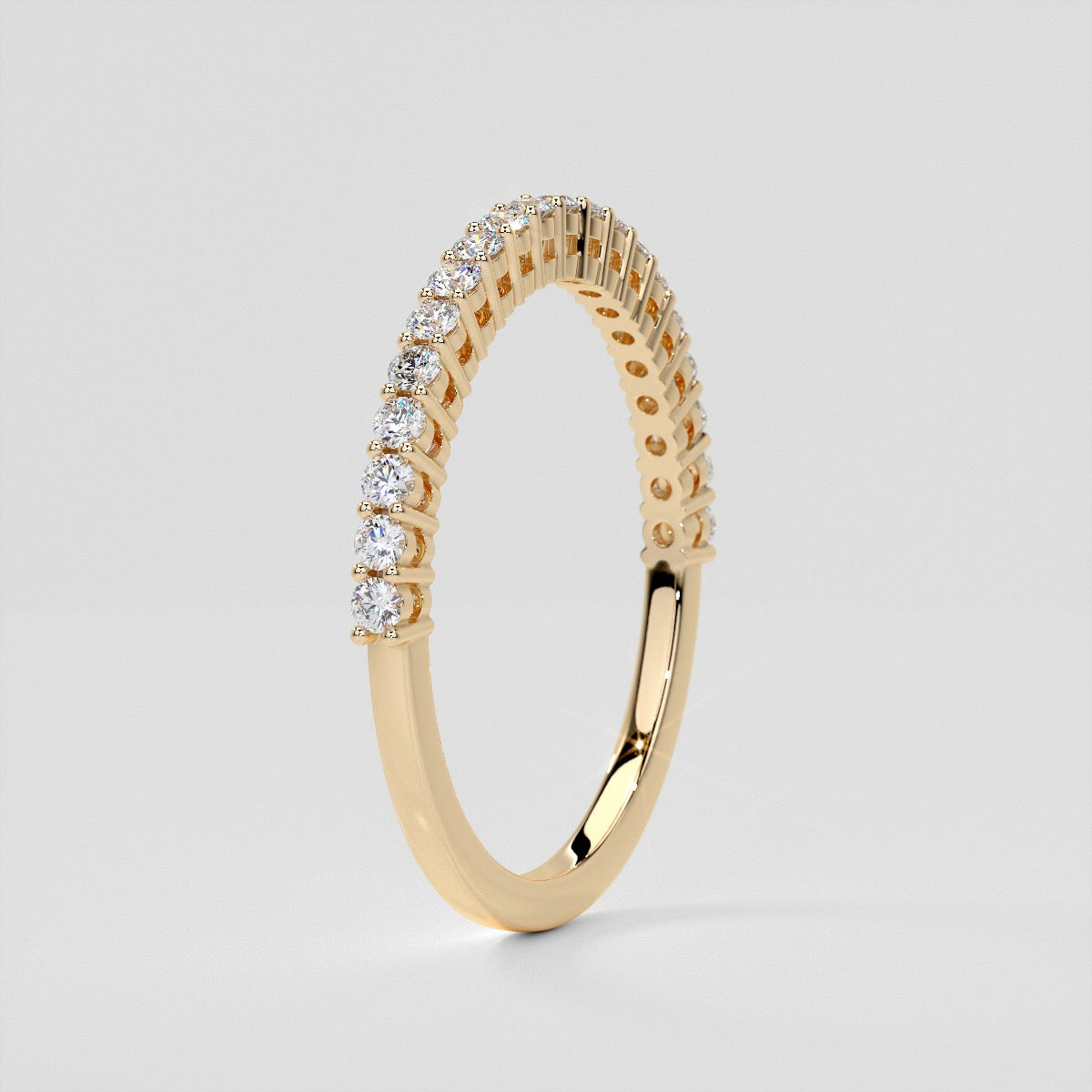 1/5 CTW Lab Grown Diamond Milgrain Whispers Band