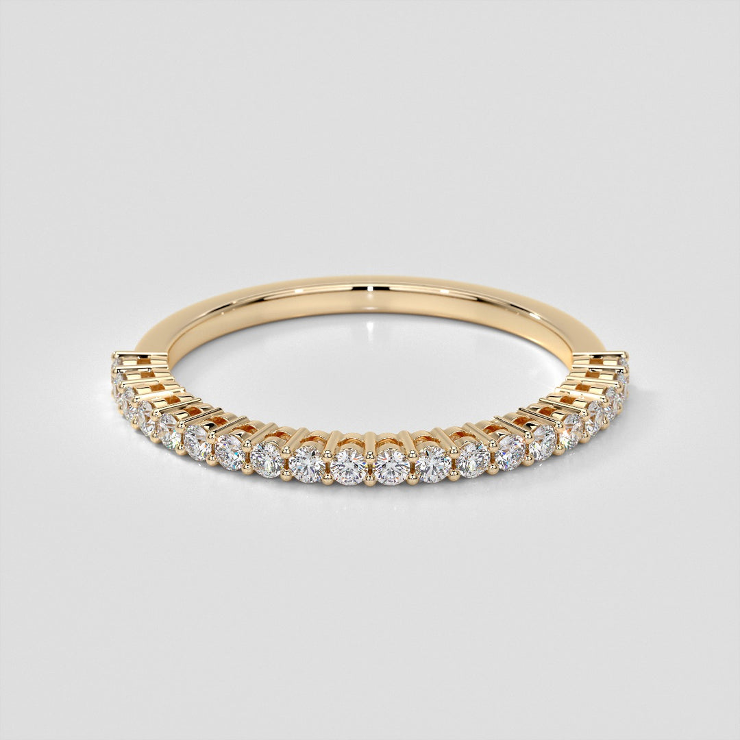 1/5 CTW Lab Grown Diamond Milgrain Whispers Band