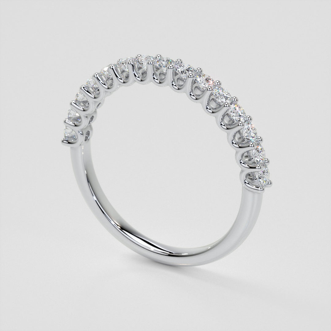 ½ CTW Lab Grown Diamond Sweeping Elegance Band