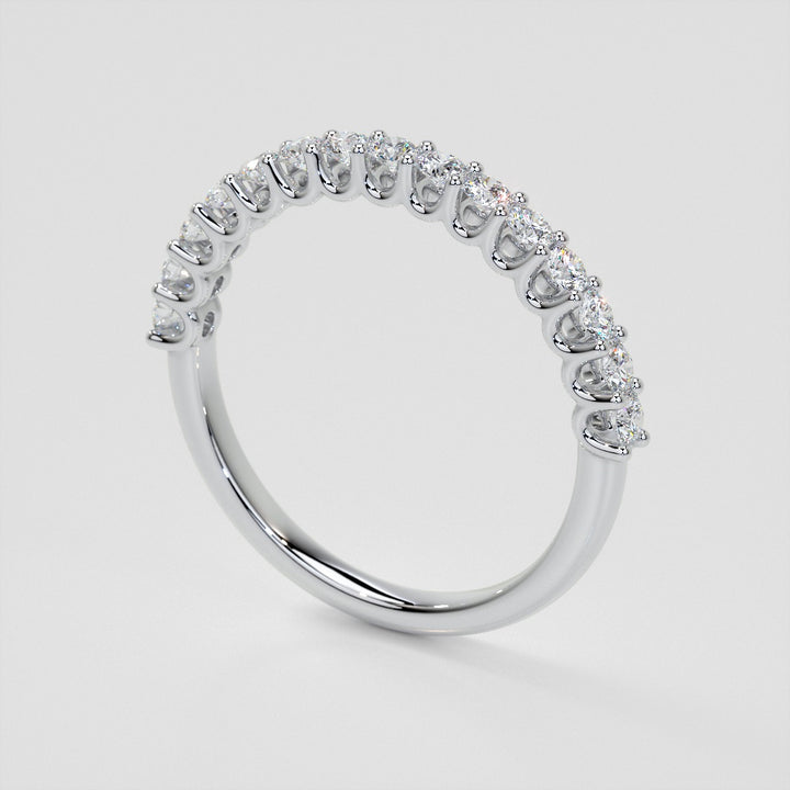 ½ CTW Lab Grown Diamond Sweeping Elegance Band