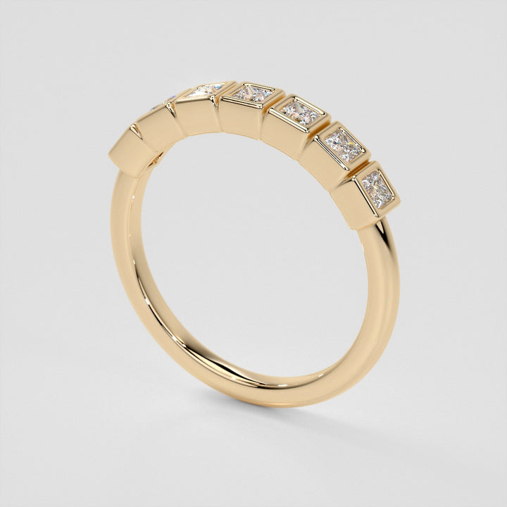 1/4 CTW Lab Grown Diamond Princess Radiance Band