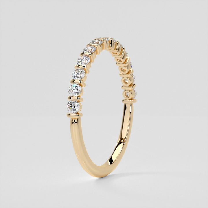 ¾ CTW Lab Grown Diamond Elegant Bar Band