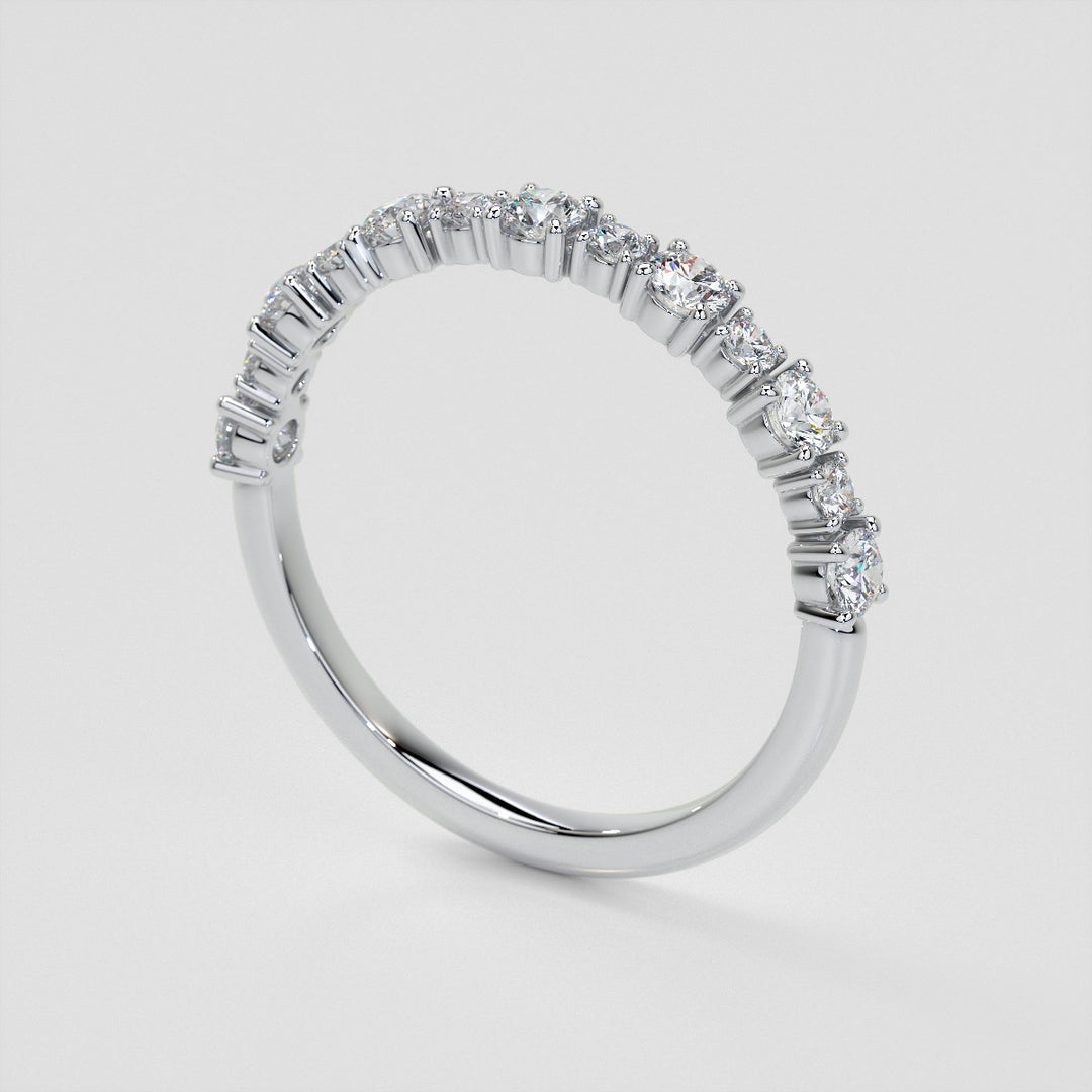 ½ CTW Lab Grown Diamond Luminous Cadence Band