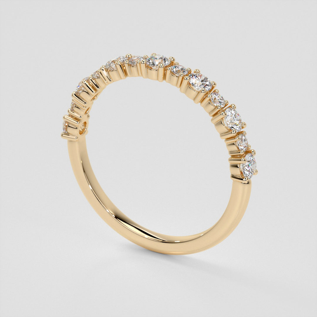 ½ CTW Lab Grown Diamond Luminous Cadence Band