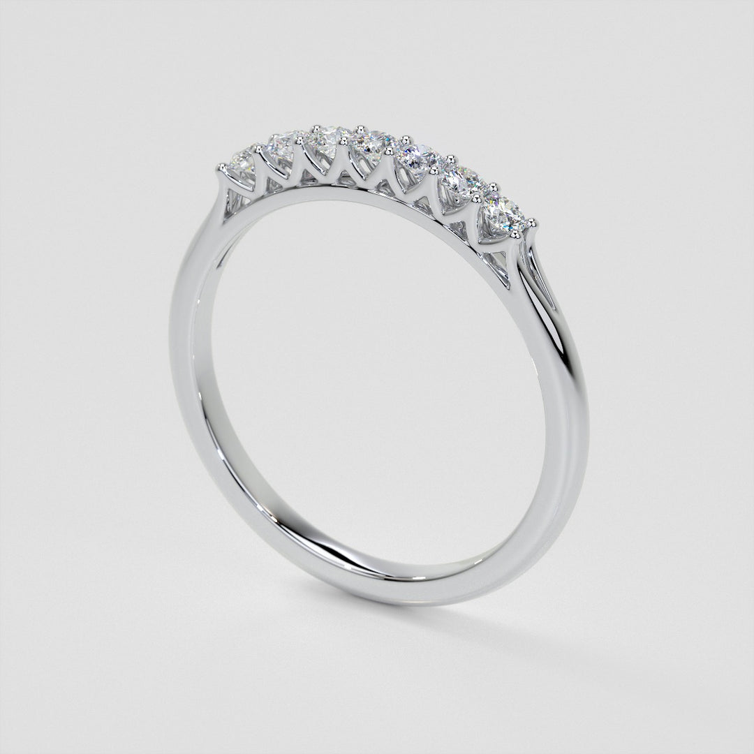 3/8 CTW Lab Grown Diamond Eternal French Elegance Band