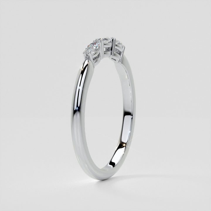 ¼ CTW Lab Grown Diamond Enchanted Marquise Quartet Band