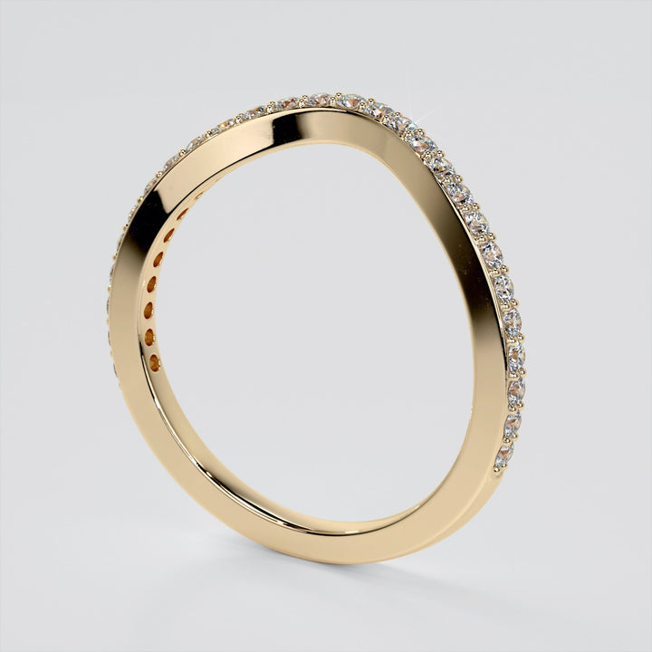 Split Shank 3-Stone Radiant Cut Wedding Set