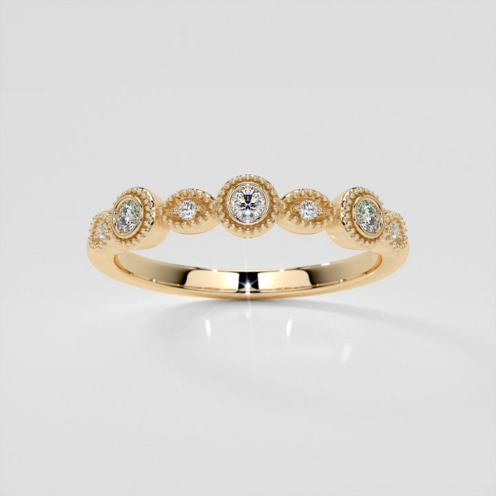 1/3 CTW Lab Grown Diamond Vintage Marquise Embrace Band