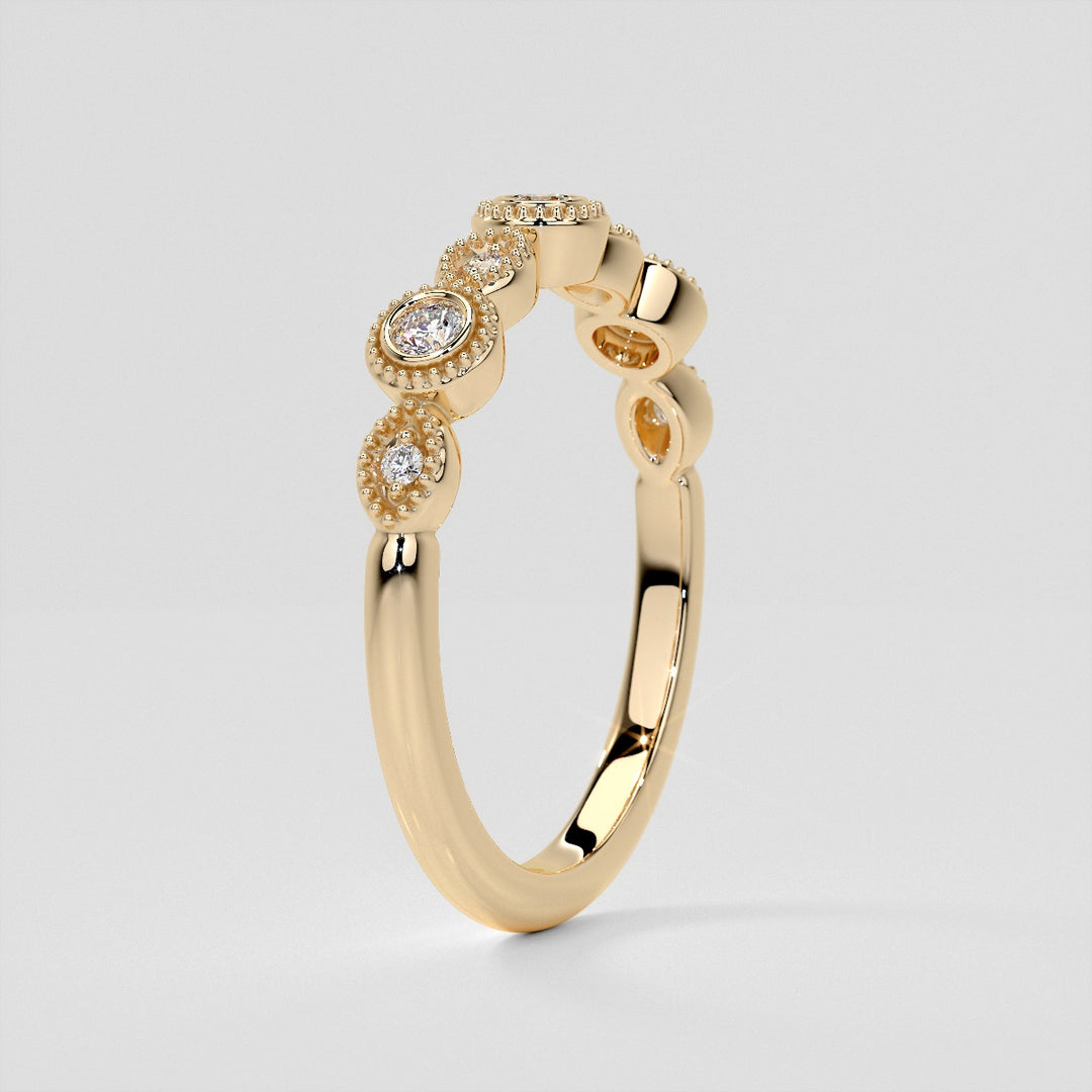 1/3 CTW Lab Grown Diamond Vintage Marquise Embrace Band