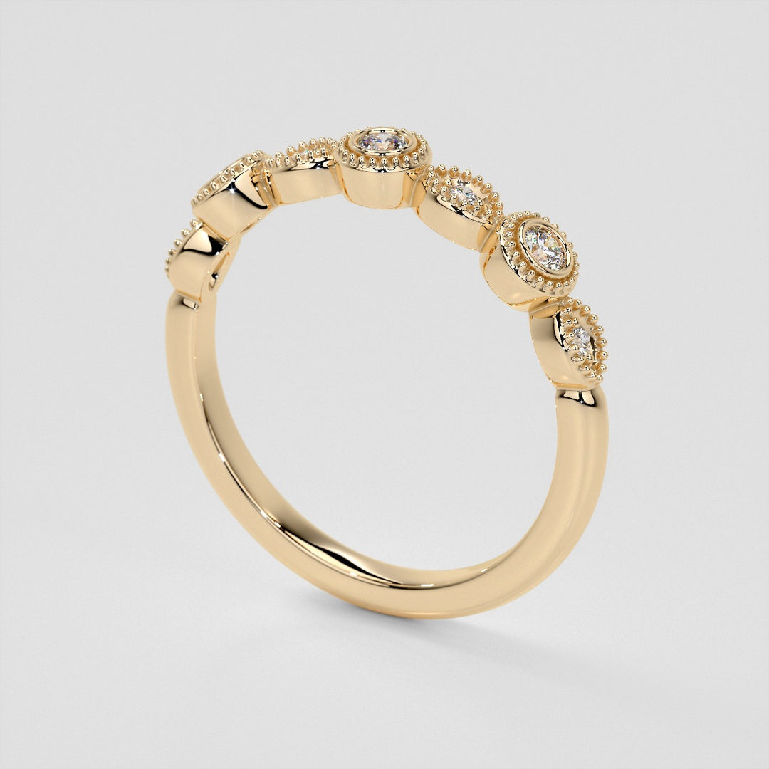 1/3 CTW Lab Grown Diamond Vintage Marquise Embrace Band