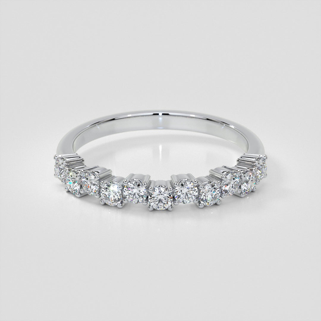 ¾ CTW Lab Grown Diamond Harmonious Cascade Band