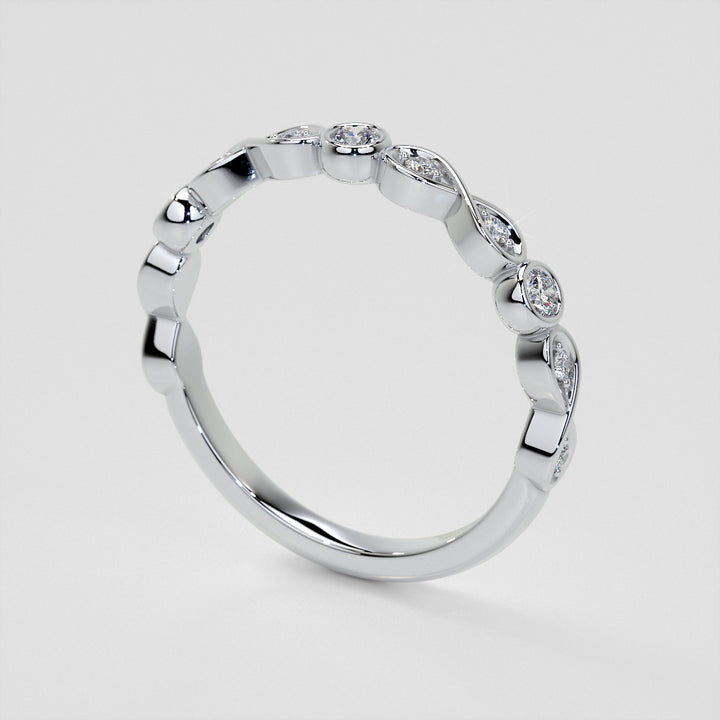 1/6 CTW Lab Grown Diamond Infinite Harmony Band