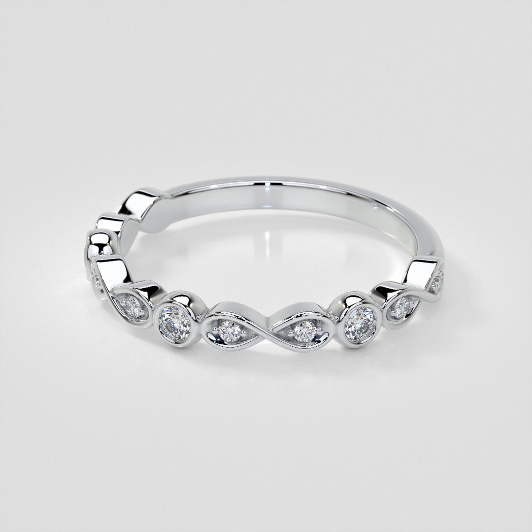1/6 CTW Lab Grown Diamond Infinite Harmony Band