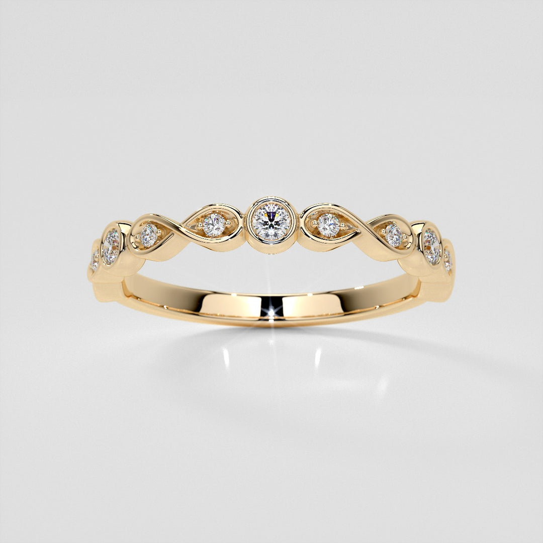 1/6 CTW Lab Grown Diamond Infinite Harmony Band