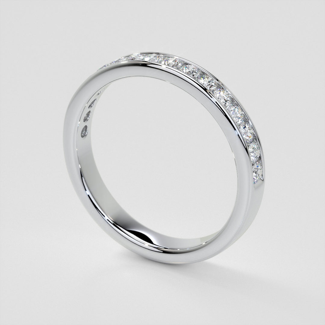 ½ CTW Lab Grown Diamond Timeless Channel Set Band