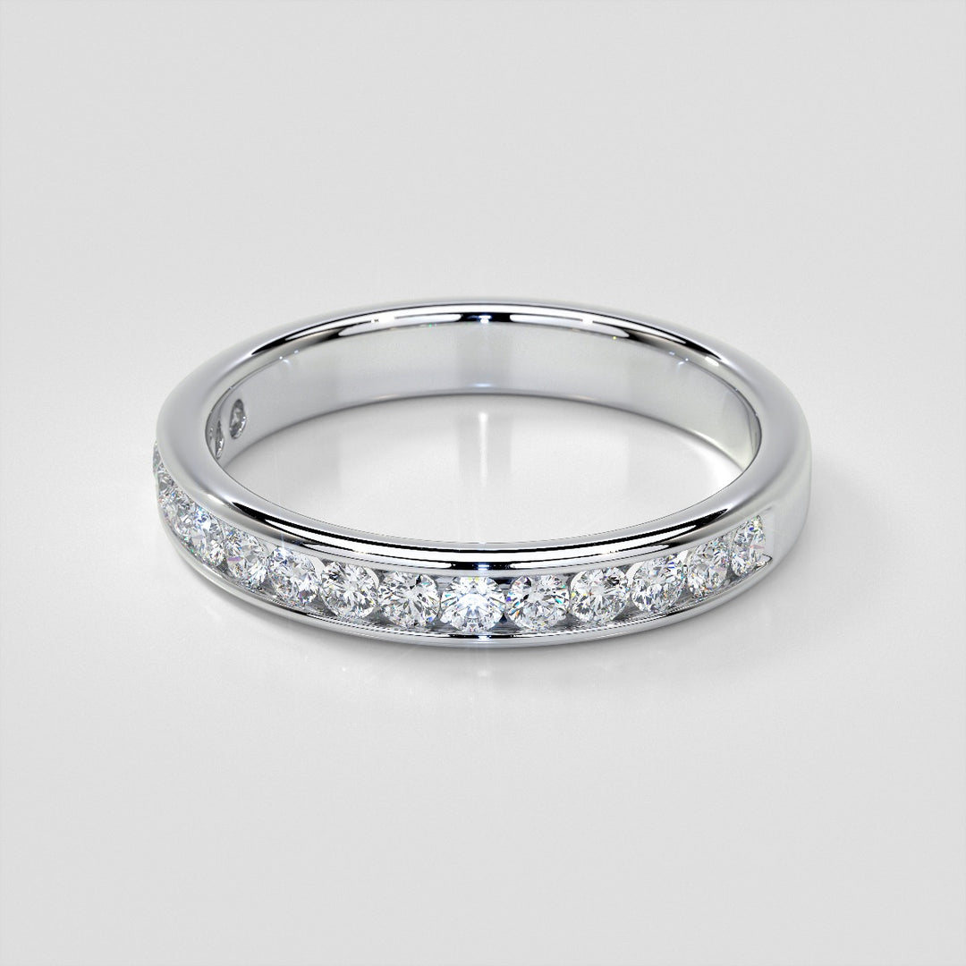 ½ CTW Lab Grown Diamond Timeless Channel Set Band