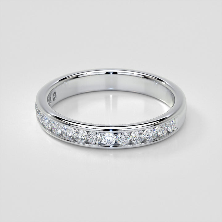 ½ CTW Lab Grown Diamond Timeless Channel Set Band