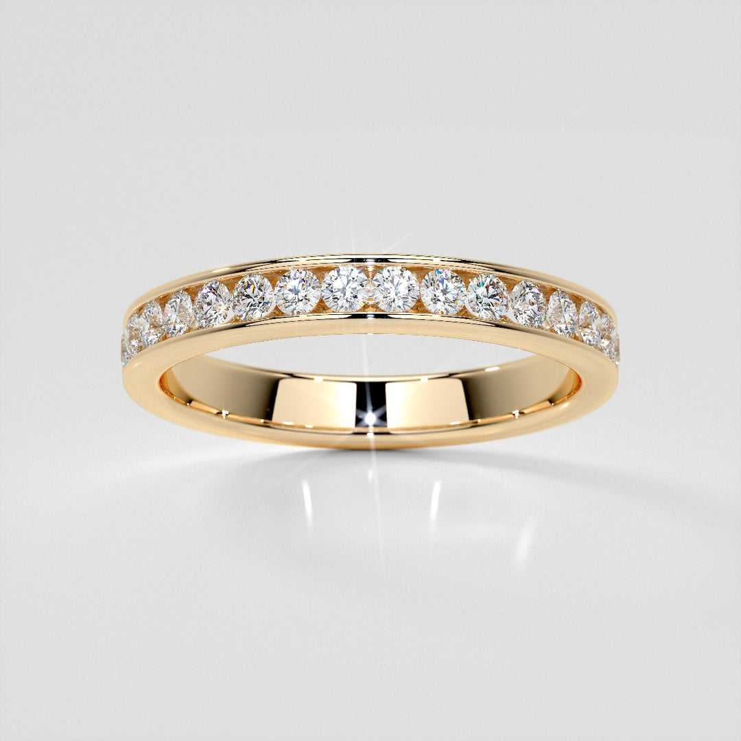 ½ CTW Lab Grown Diamond Timeless Channel Set Band