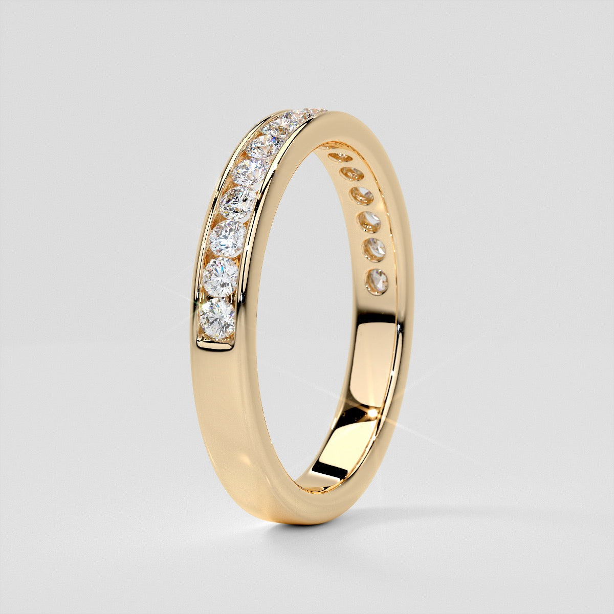 ½ CTW Lab Grown Diamond Timeless Channel Set Band