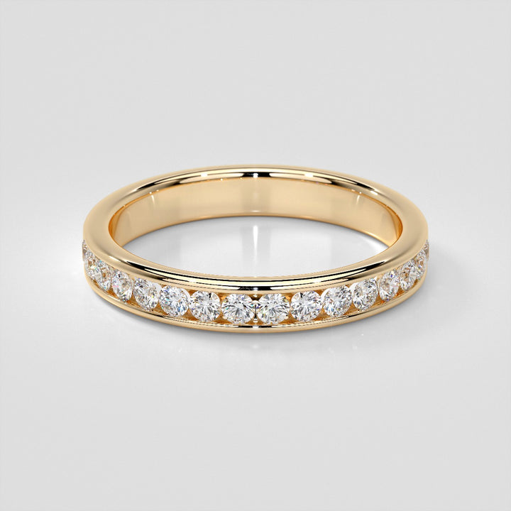 ½ CTW Lab Grown Diamond Timeless Channel Set Band