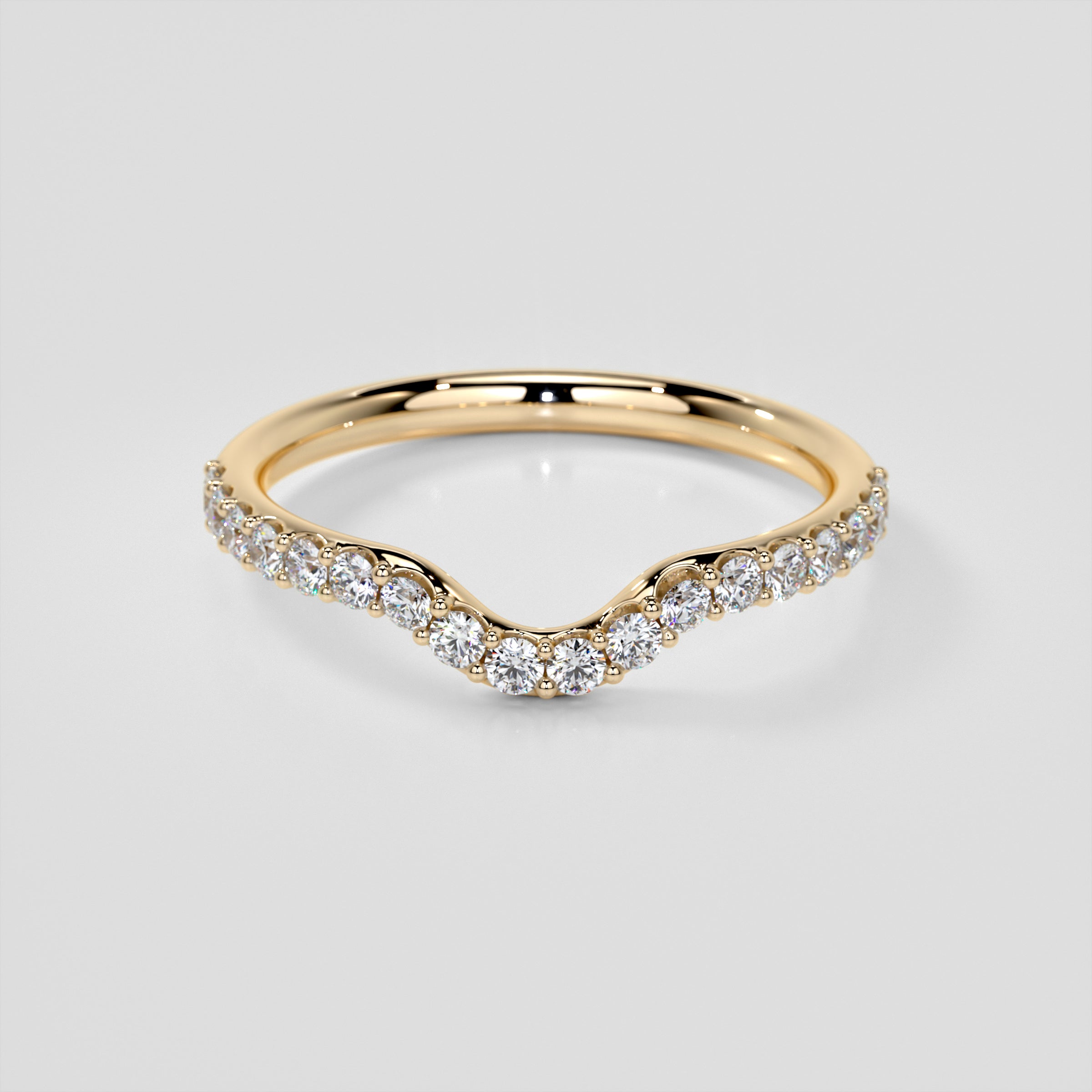 Marquise Cut Hidden Halo Engagement Ring