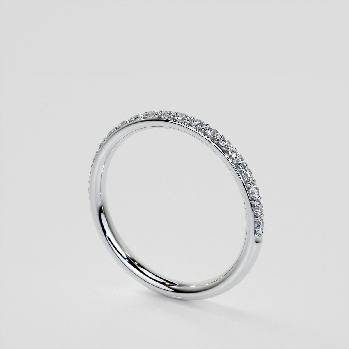 Lab Grown Diamond Pear Cut Hidden Halo Engagement Ring