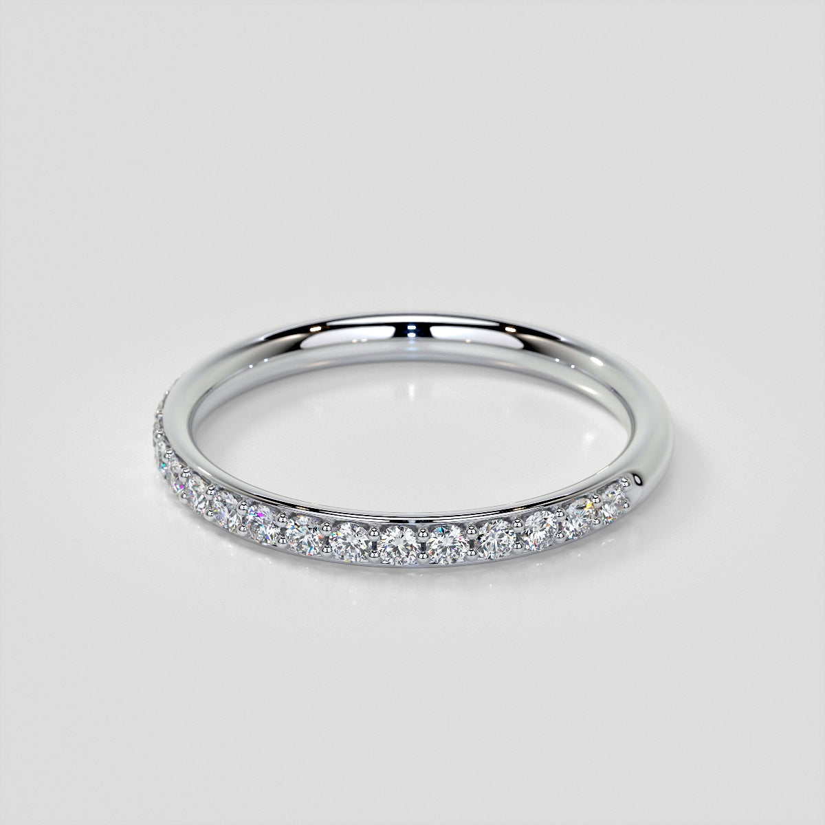 Emerald Cut Hidden Halo Engagement Ring with Accents
