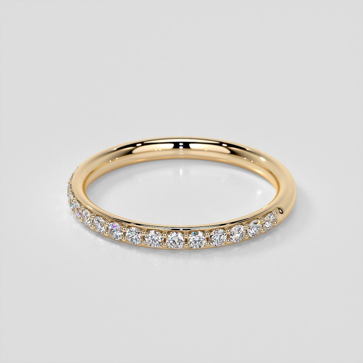 Pear Cut Hidden Halo Engagement Ring