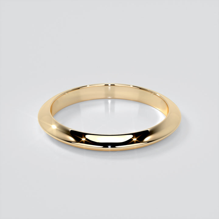 Knife Edge Princess Cut Engagement Ring