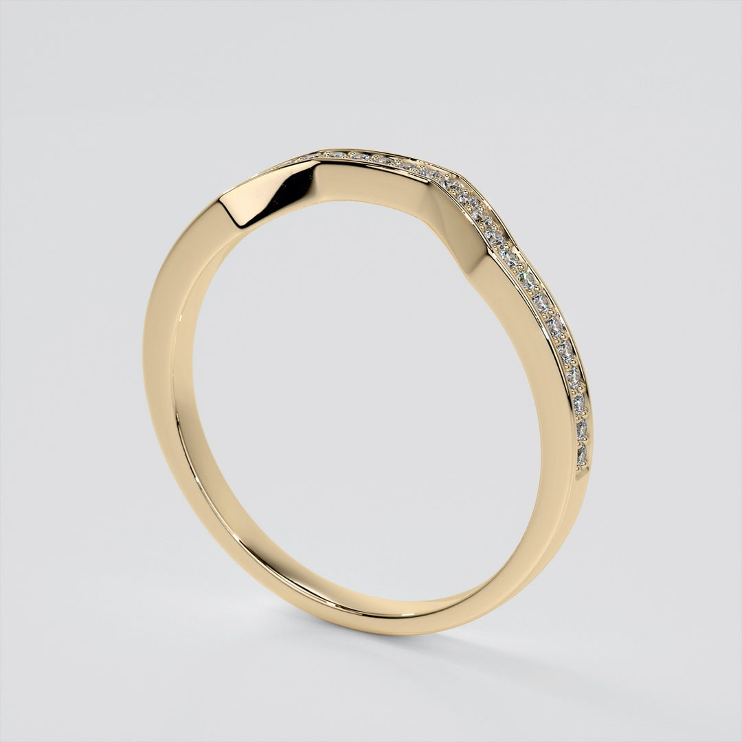 Emerald Cut Three-Stone Engagement Ring With Trapezoid Accents