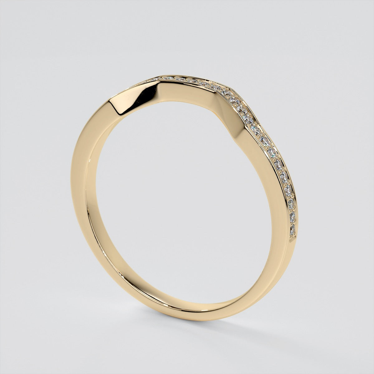Radiant Cut and Trapezoids Accents Wedding Set With 2 Matching Bands