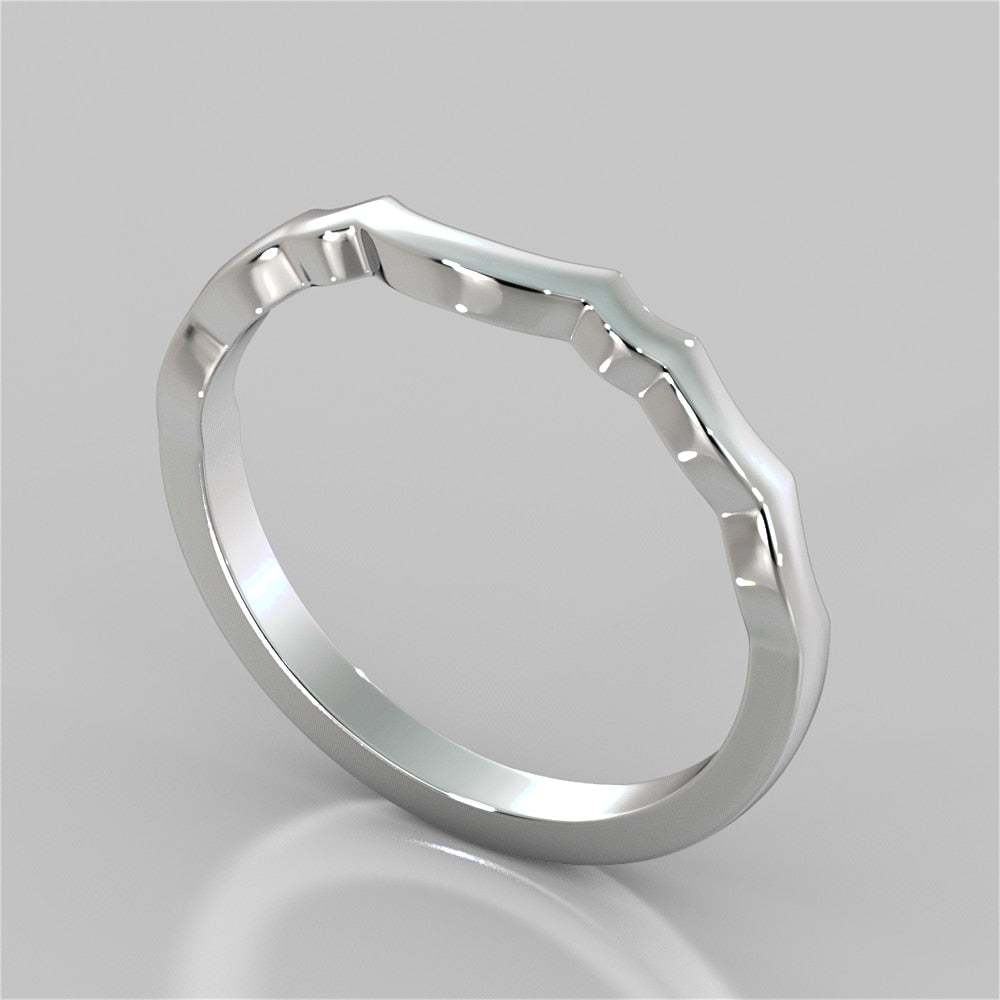 Contoured Solid Matching Band