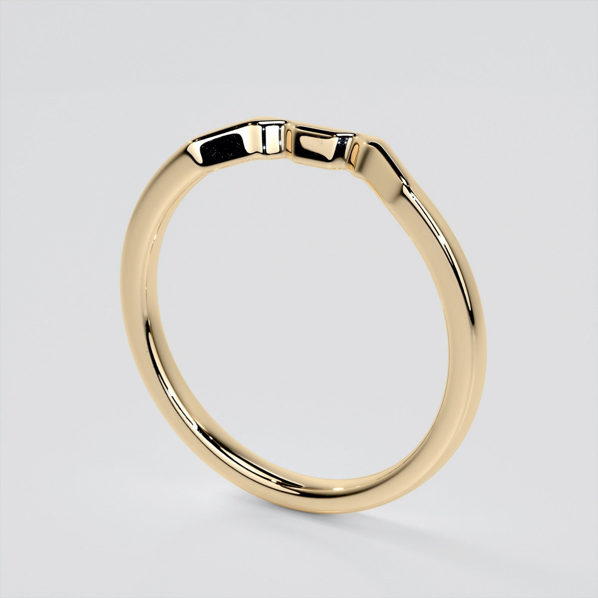 Lab Grown Diamond Princess Cut Three-Stone Engagement Ring With Trillion Accents