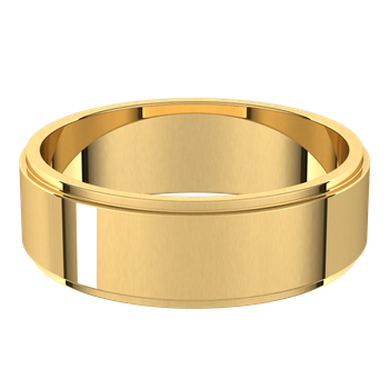 Stepped Edge Standard Fit Flat Band