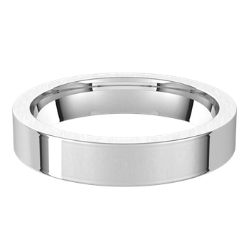 Lightweight Comfort Fit Flat Band